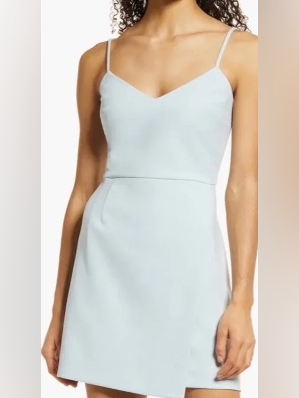 French Connection Pale Blue Demi Dress